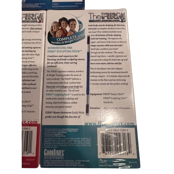 The Firm Body Sculpting System 2 - Total Sculpt Plus Abs and more! 3 VHS tapes - Picture 5 of 6